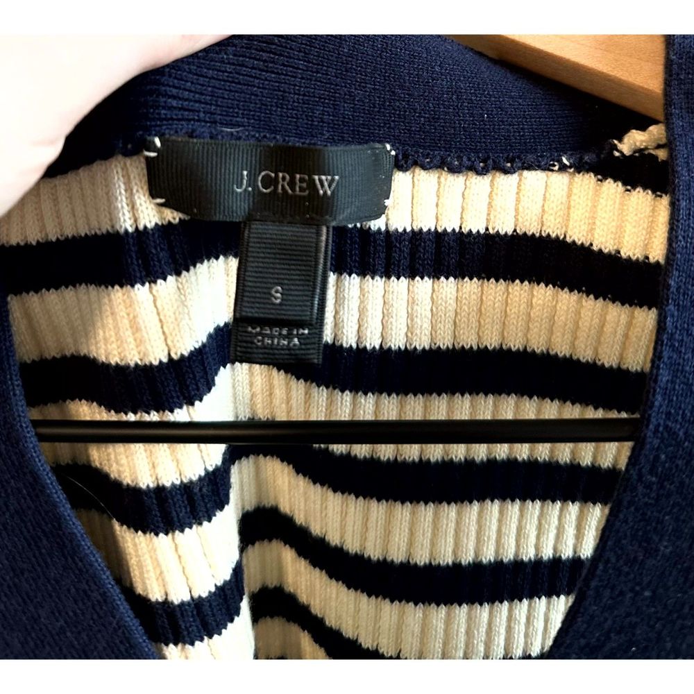 J. Crew Ribbed Lace Up Sweater Tank Top - Picture 4 of 4
